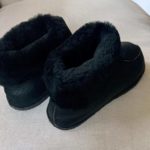 Women's slippers: black boots Lo Mark + Cueros Latinos